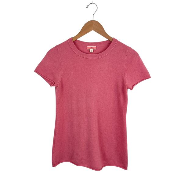 J. Crew Cashmere Sweater Tee - Picture 1 of 3